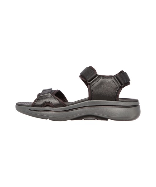 SKECHERS(スケッチャーズ)の「SKECHERS GO WALK ARCH FIT SANDAL / スケッチャーズ ゴー ウォーク アーチ フィット サンダル(サンダル・メンズ・ブラック・25cm/26cm/27cm/28cm)」の4枚目の写真