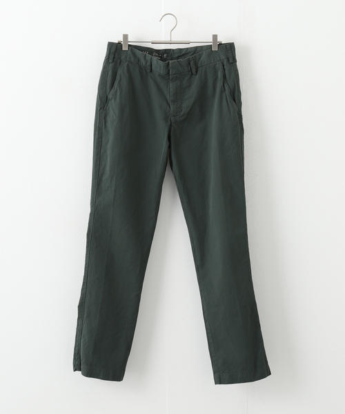 SAVE KHAKI UNITED(セーブカーキユナイテッド)の「SAVE KHAKI UNITED LIGHT TWILL TROUSER(チノパンツ・メンズ・チャコールグレー/ブラック/ブラウン・30/32/34)」の2枚目の写真