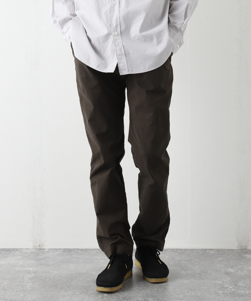 SAVE KHAKI UNITED(セーブカーキユナイテッド)の「SAVE KHAKI UNITED LIGHT TWILL TROUSER(チノパンツ・メンズ・チャコールグレー/ブラック/ブラウン・30/32/34)」の13枚目の写真