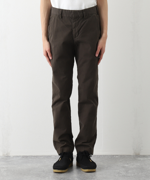 SAVE KHAKI UNITED(セーブカーキユナイテッド)の「SAVE KHAKI UNITED LIGHT TWILL TROUSER(チノパンツ・メンズ・チャコールグレー/ブラック/ブラウン・30/32/34)」の15枚目の写真