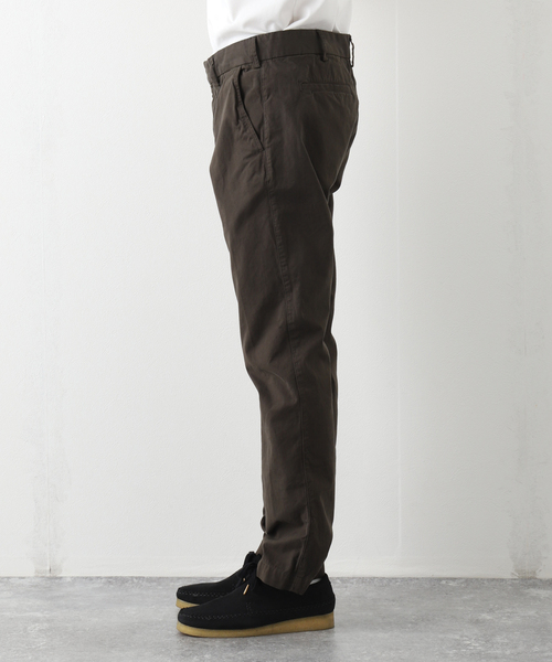 SAVE KHAKI UNITED(セーブカーキユナイテッド)の「SAVE KHAKI UNITED LIGHT TWILL TROUSER(チノパンツ・メンズ・チャコールグレー/ブラック/ブラウン・30/32/34)」の9枚目の写真