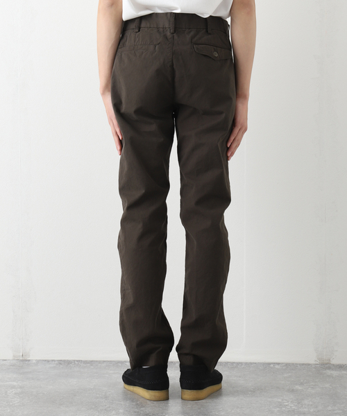 SAVE KHAKI UNITED(セーブカーキユナイテッド)の「SAVE KHAKI UNITED LIGHT TWILL TROUSER(チノパンツ・メンズ・チャコールグレー/ブラック/ブラウン・30/32/34)」の11枚目の写真