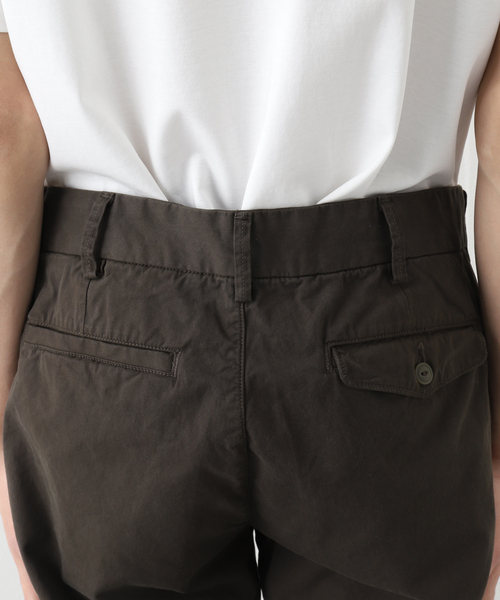 SAVE KHAKI UNITED(セーブカーキユナイテッド)の「SAVE KHAKI UNITED LIGHT TWILL TROUSER(チノパンツ・メンズ・チャコールグレー/ブラック/ブラウン・30/32/34)」の17枚目の写真