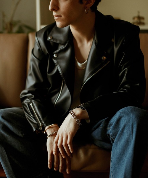 FACTOTUM（ファクトタム）の「【FACTOTUM】リングチェーンブレスレット（ブレスレット・メンズ・シルバー/ゴールド・FREE）」の4枚目の写真