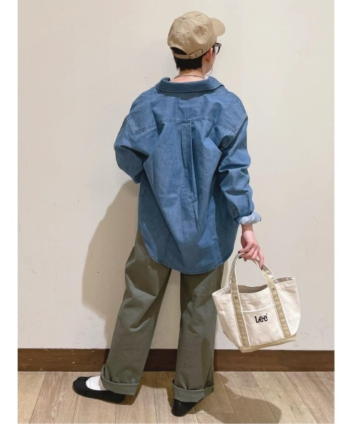 BACK NUMBER（バックナンバー）の「【BACK NUMBER】デニムＢＤシャツ（シャツ/ブラウス・メンズ・ダークインディゴブルー/インディゴブルー・S/M/L/XL）」の16枚目の写真