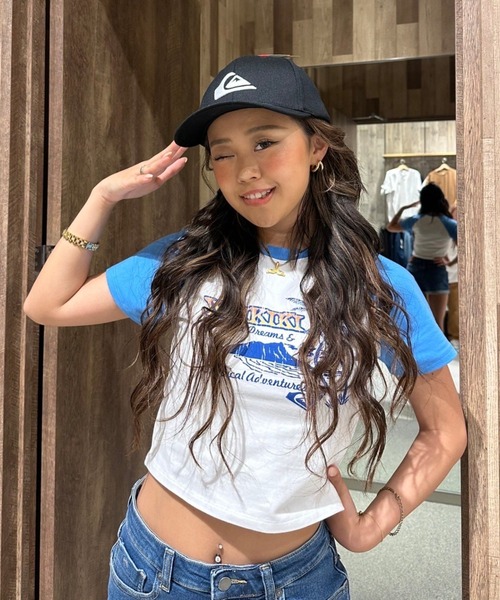 Quiksilver（クイックシルバー）の「MOUNTAIN AND WAVE/クイックシルバー帽子(キャップ)（キャップ・メンズ・ブラック/グレー/ブラック系その他/ブラック系その他2/ブルー・L/XL）」の8枚目の写真