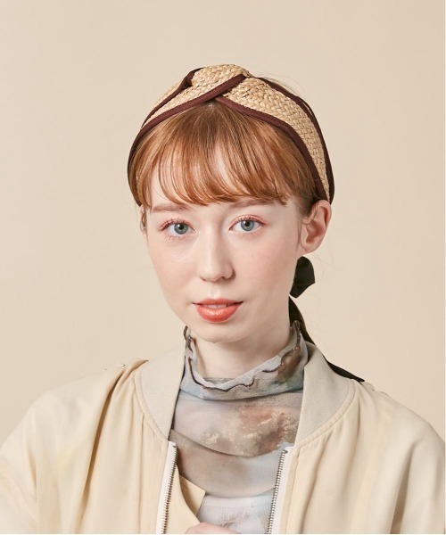 kaorinomori（カオリノモリ）の「kaorinomori カランカチューシャ（カチューシャ・レディース・パープル/ブラウン・FREE）」の17枚目の写真