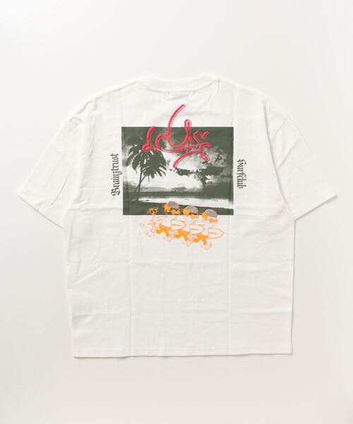 DEUS EX MACHINA（デウスエクスマキナ）の「TRUST TEE（Tシャツ/カットソー・メンズ・オフホワイト/ピンク・MEDIUM/LARGE/SMALL/X-LARGE/X-SMALL）」の18枚目の写真