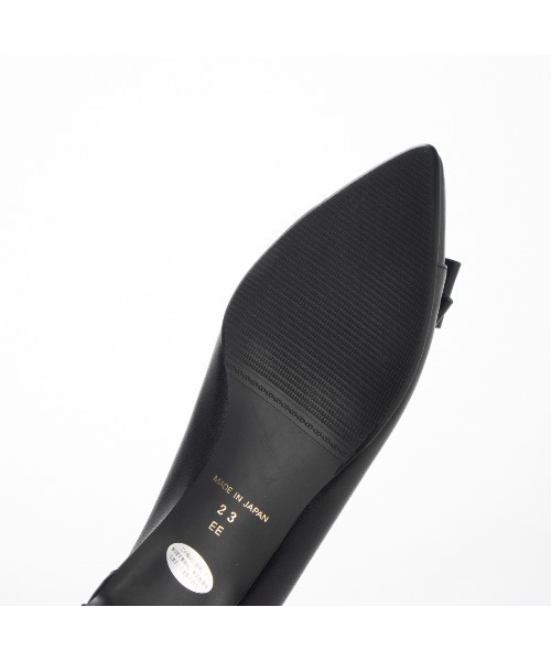 Riz raffinee（リズラフィーネ）の「ポインテッドローヒールパンプス（パンプス・レディース・イエロー系その他3/ブラック系その他/ベージュ・23cm/23.5cm/24cm/24.5cm/22.5cm）」の5枚目の写真