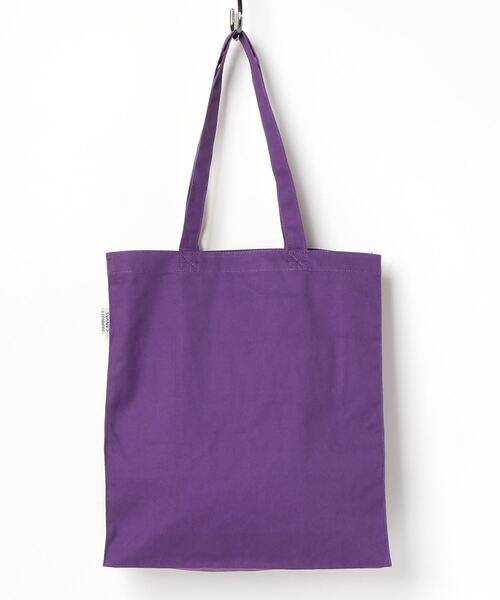 PARROTT CANVAS(パロットキャンバス)の「PARROTTCANVAS/パロットキャンバス Flower Embroidery square tote(トートバッグ・レディース・ホワイト/パープル/レッド・FREE)」の4枚目の写真