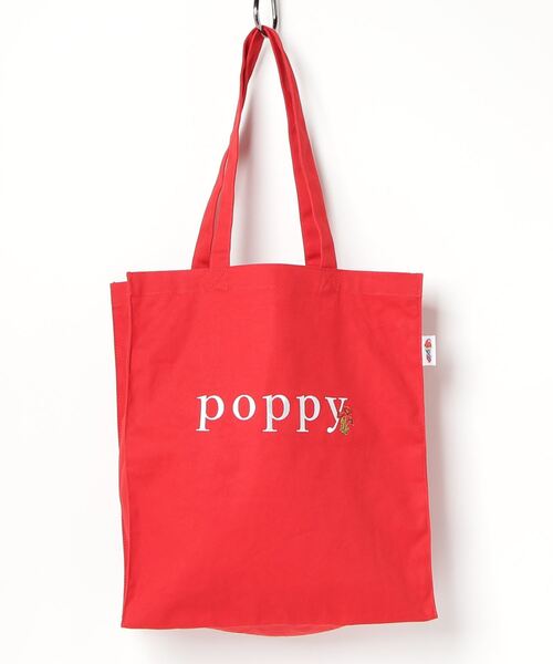 PARROTT CANVAS(パロットキャンバス)の「PARROTTCANVAS/パロットキャンバス Flower Embroidery square tote(トートバッグ・レディース・ホワイト/パープル/レッド・FREE)」の14枚目の写真