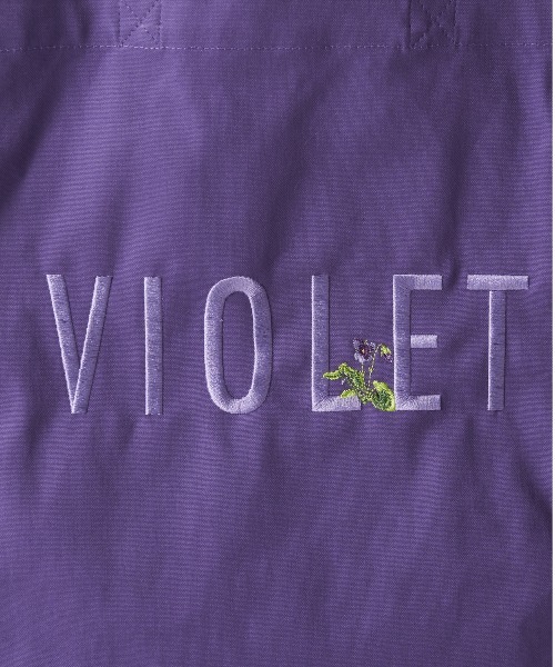 PARROTT CANVAS(パロットキャンバス)の「PARROTTCANVAS/パロットキャンバス Flower Embroidery square tote(トートバッグ・レディース・ホワイト/パープル/レッド・FREE)」の13枚目の写真