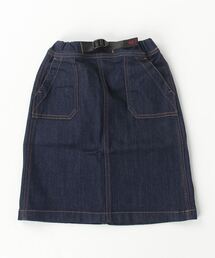 Gramicci（グラミチ）の「GRAMICCI/グラミチ　KIDS DENIM BAKER SKIRT キッズデニムベーカースカート（スカート・キッズ）」