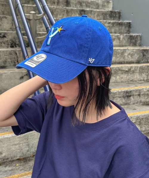 '47（フォーティーセブン）の「【 ’47BRAND / フォーティーセブンブランド 】 NPB CAP ナショナルプロフェッショナルベースボール キャップ（キャップ・メンズ・レッド系1/レッド系2/ロイヤルブルー/ピンク/ホワイト・FREE）」の12枚目の写真