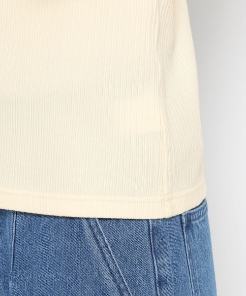 mysty woman（ミスティウーマン）の「ラッセルレースカーデタンクSET 192250（カーディガン/ボレロ・レディース・カーキ/ライトブルー/オフホワイト/ベージュ/マスタード・FREE）」の8枚目の写真