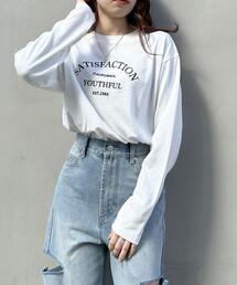 ラウンドロゴロングTシャツ