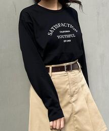 ラウンドロゴロングTシャツ