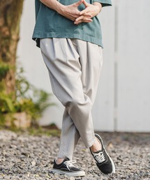 CAMBIO | mp10958- Stretch TR Ankle Tuck Easy Pants イージーパンツ(その他パンツ)