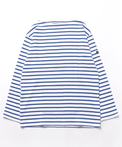 SALON adam et rope'(サロン アダム エ ロペ)の「【公式サイト限定】【SAINT JAMES(セントジェームス)】ウェッソンボーダー(Tシャツ/カットソー・レディース・ブルー系その他5・3)」の1枚目の写真