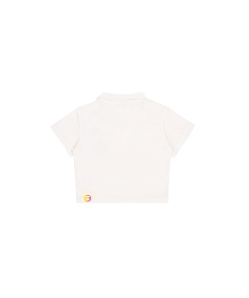 AAPE BY A BATHING APE(エーエイプバイアベイシングエイプ)の「AAPE POLO(ポロシャツ・レディース・アイボリー/グリーン系その他4・X-SMALL/SMALL)」の10枚目の写真