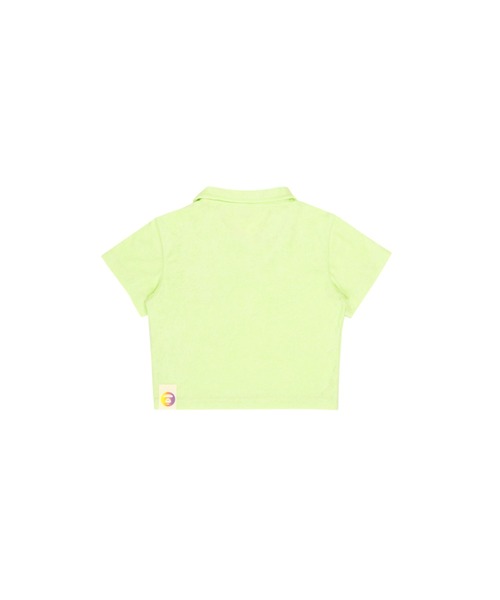 AAPE BY A BATHING APE(エーエイプバイアベイシングエイプ)の「AAPE POLO(ポロシャツ・レディース・アイボリー/グリーン系その他4・X-SMALL/SMALL)」の7枚目の写真