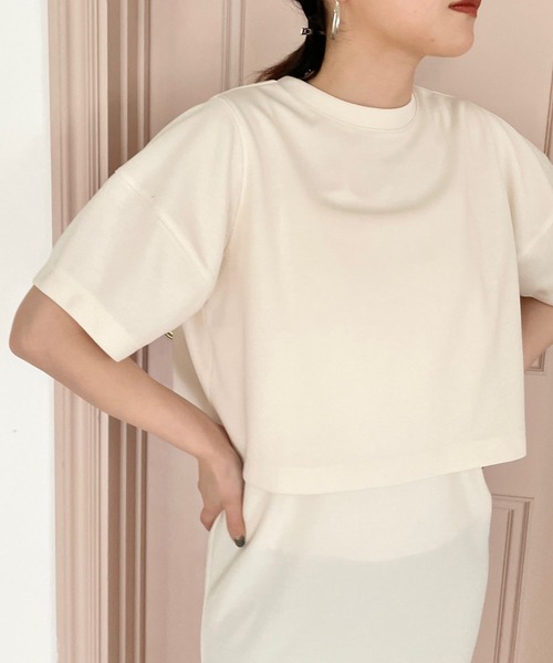 LOWRYS FARM（ローリーズファーム）の「２ＷＡＹカーディガン＊キャミワンピース２Ｐ　193234（ワンピース・レディース・ブラック/ブラウン/アイボリー・FREE）」の10枚目の写真