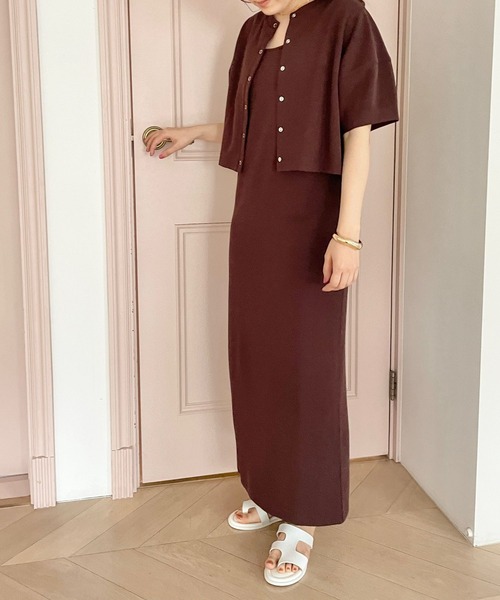 LOWRYS FARM（ローリーズファーム）の「2WAYカーディガン＊キャミ