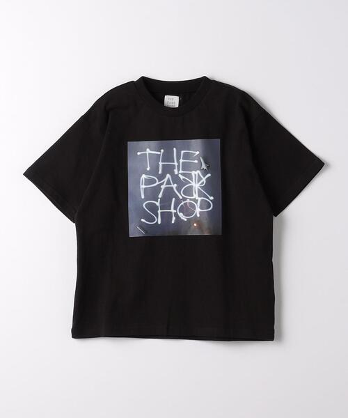 THE PARK SHOP（ザパークショップ）の「＜THE PARK SHOP＞ ライト フォトTシャツ 125cm-135cm（Tシャツ/カットソー・キッズ・オリーブ/ブラック・125cm/135cm）」の2枚目の写真