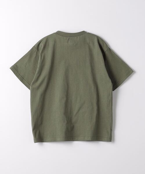 THE PARK SHOP（ザパークショップ）の「＜THE PARK SHOP＞ ライト フォトTシャツ 125cm-135cm（Tシャツ/カットソー・キッズ・オリーブ/ブラック・125cm/135cm）」の3枚目の写真
