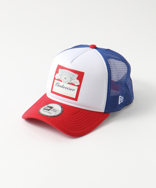 NEW ERA(ニューエラ)の「【NEW ERA / ニューエラ】 Budweiser 9FORTYLOGOA-Frame(キャップ・メンズ・ブラック系その他/ブラック/ホワイト×ホワイト/ホワイト/レッド・FREE)」の3枚目の写真