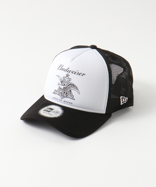 NEW ERA(ニューエラ)の「【NEW ERA / ニューエラ】 Budweiser 9FORTYLOGOA-Frame(キャップ・メンズ・ブラック系その他/ブラック/ホワイト×ホワイト/ホワイト/レッド・FREE)」の2枚目の写真