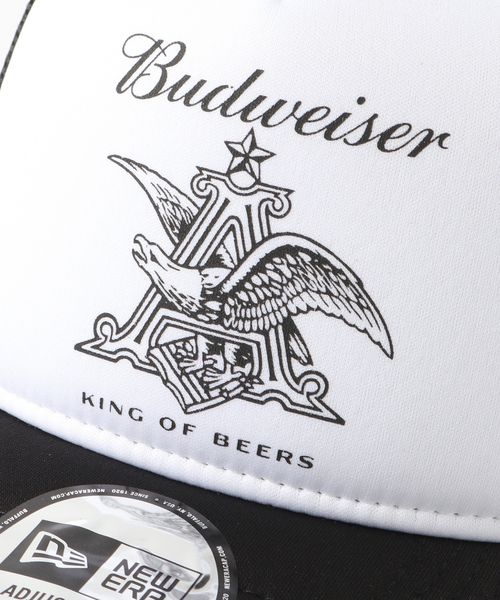 NEW ERA(ニューエラ)の「【NEW ERA / ニューエラ】 Budweiser 9FORTYLOGOA-Frame(キャップ・メンズ・ブラック系その他/ブラック/ホワイト×ホワイト/ホワイト/レッド・FREE)」の21枚目の写真