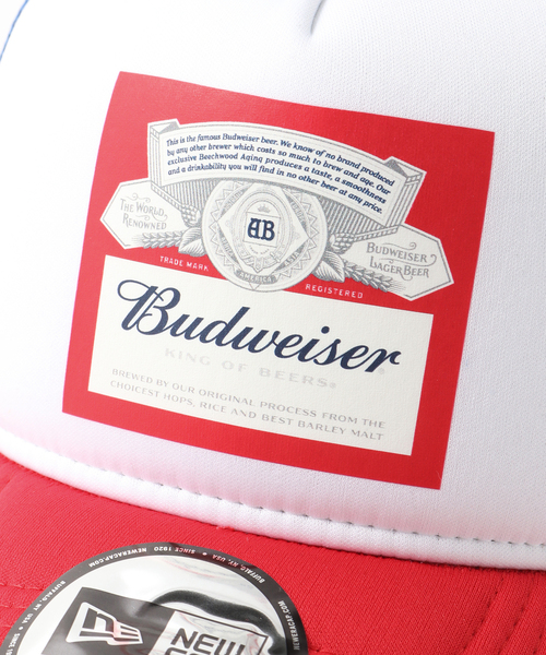 NEW ERA(ニューエラ)の「【NEW ERA / ニューエラ】 Budweiser 9FORTYLOGOA-Frame(キャップ・メンズ・ブラック系その他/ブラック/ホワイト×ホワイト/ホワイト/レッド・FREE)」の22枚目の写真
