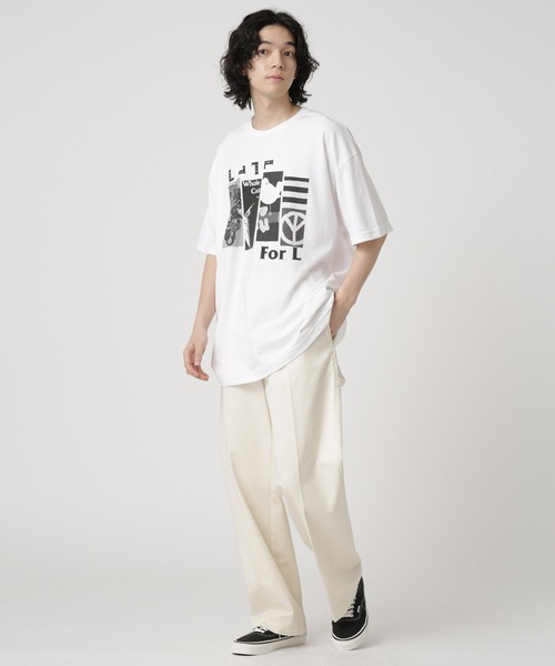 Nuggets（ナゲッツ）の「NuGgETS/別注 "4L" S/S Tee（Tシャツ/カットソー・メンズ・ブラック/ホワイト・M/L/XL）」の4枚目の写真