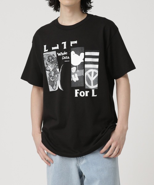 Nuggets（ナゲッツ）の「NuGgETS/別注 "4L" S/S Tee（Tシャツ/カットソー・メンズ・ブラック/ホワイト・M/L/XL）」の5枚目の写真