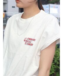 Ungrid | ノースリショートロゴタンクトップ(Tシャツ/カットソー)