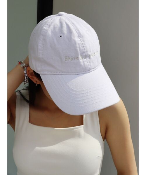 EVRIS（エヴリス）の「オリジナルロゴキャップ（キャップ・レディース・ホワイト/グレー/ブラック・FREE）」の9枚目の写真