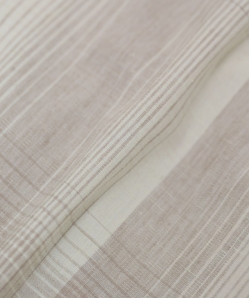 NANO universe（ナノユニバース）の「LB.03/ウォッシャブルリネンチェックベンチレーションマリンパーカー（マウンテンパーカー・メンズ・キナリ/グリーン・L/M/S）」の18枚目の写真