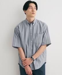 green label relaxing | FINE BASIC オックス ストライプ ボタンダウン シャツ -ストレッチ-(シャツ/ブラウス)