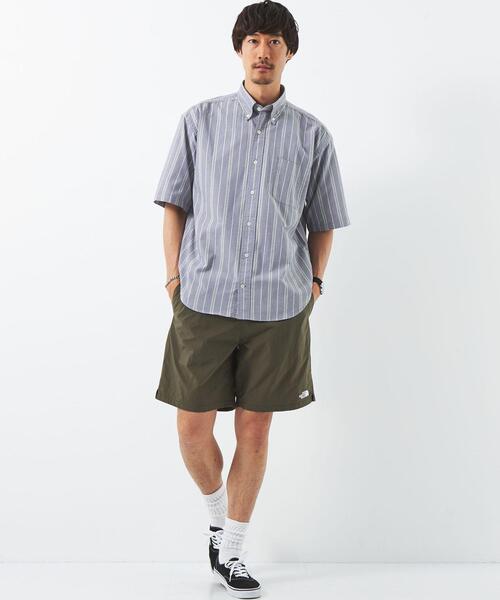 green label relaxing(グリーンレーベルリラクシング)の「FINE BASIC オックス ストライプ ボタンダウン シャツ -ストレッチ-(シャツ/ブラウス・メンズ・ネイビー/コバルトブルー/ケリー・L/S/XL/M)」の14枚目の写真