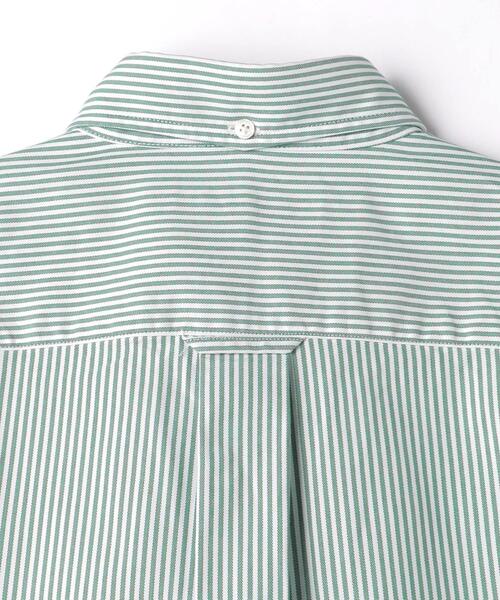 green label relaxing(グリーンレーベルリラクシング)の「FINE BASIC オックス ストライプ ボタンダウン シャツ -ストレッチ-(シャツ/ブラウス・メンズ・ネイビー/コバルトブルー/ケリー・L/S/XL/M)」の19枚目の写真