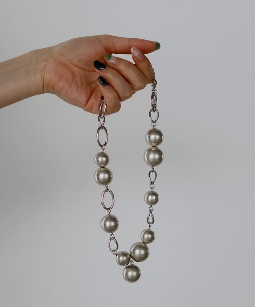 hellam（へラム）の「ランダムパールネックレス（ネックレス・レディース・シルバー・FREE）」の7枚目の写真