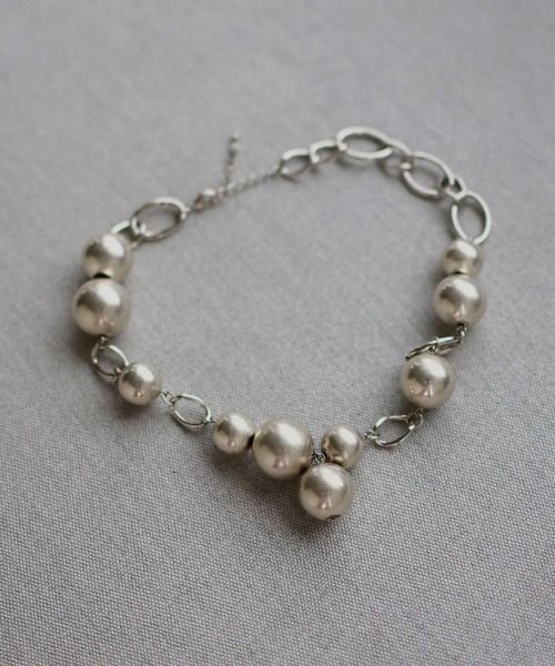 hellam（へラム）の「ランダムパールネックレス（ネックレス・レディース・シルバー・FREE）」の9枚目の写真