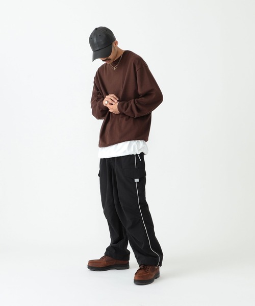 BEAMS(ビームス)の「BEAMS / パイピング スノー パンツ(その他パンツ・メンズ・ブラック/ブラウン・XL/S/M/L)」の4枚目の写真