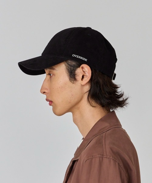 OVERRIDE(オーバーライド)の「OVERRIDE CORDUROY 6P CAP / オーバーライド(キャップ・メンズ・ホワイト/ブラック/グレー/ベージュ/グリーン・60cm/58cm)」の9枚目の写真