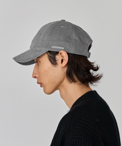 OVERRIDE(オーバーライド)の「OVERRIDE CORDUROY 6P CAP / オーバーライド(キャップ・メンズ・ホワイト/ブラック/グレー/ベージュ/グリーン・60cm/58cm)」の22枚目の写真