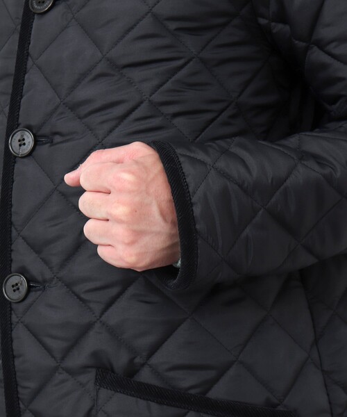 Traditional Weatherwear（トラディショナルウェザーウェア）の「【Traditional WeatherWear/トラディショナルウェザーウェア】別注WAVERLY TWW キルティングジャケット（ブルゾン・メンズ・ブラック/オリーブ/ネイビー・36/38/40/42）」の9枚目の写真