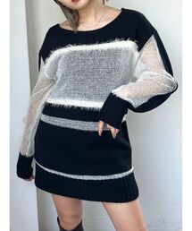 EMODA | メッシュルーズニット(ニット/セーター)