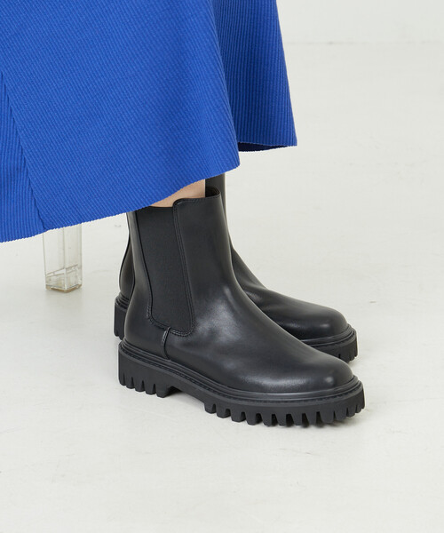 FREAK'S STORE（フリークスストア）の「サイドゴア 厚底 ブーツ【限定展開】/サイドゴア 厚底 ブーツ（ブーツ・レディース・ブラウン/オフホワイト/ブラック・38/36/37）」の12枚目の写真