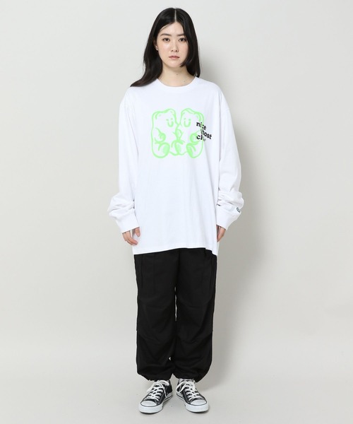 NICE GHOST CLUB(ナイスゴーストクラブ)の「【UNISEX】niceghostclub/GUMMY BEAR長袖Tシャツ 2977362(Tシャツ/カットソー・レディース・ネイビー/ホワイト/ブラック・SMALL/MEDIUM)」の16枚目の写真